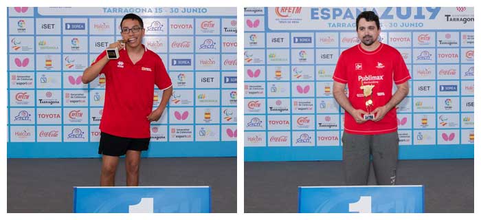 Pablo Ascaso y Jorge Cardona, campeones de España