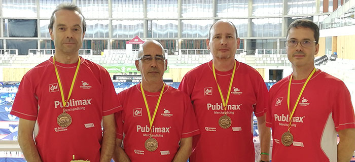 Publimax, bronce en el Campeonato de España de Veteranos