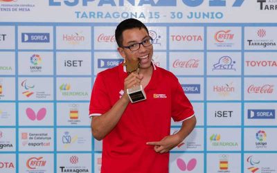 Pablo Ascaso compite en el Para TT Costa Brava Spanish Open