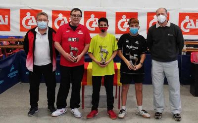 Ferrán Paredes, campeón del I Open Adaptado Publimax CAI Santiago