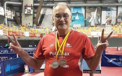Juan Parejo, doble medallista en el Campeonato de España