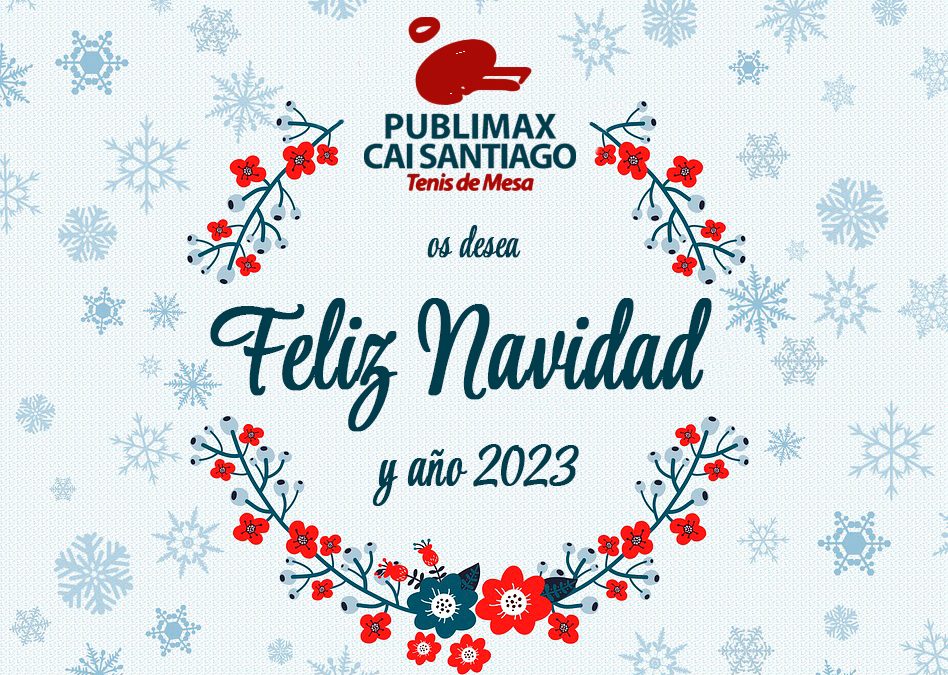 Feliz Navidad y año 2023