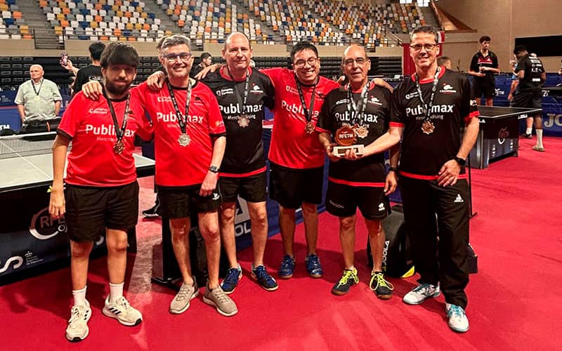 Seis medallas para Publimax en las primeras jornadas del Campeonato de España